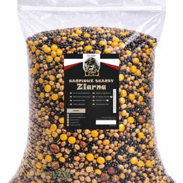 Mix X (kukurydza/orzech/konopia/pszenica/łubin) 8kg